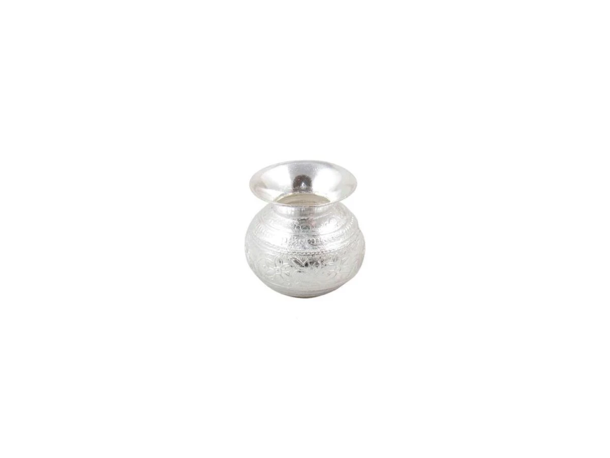 Silver kalash Pooja items silver, Pooja items for home, pooja items for temple, pooja items for gift