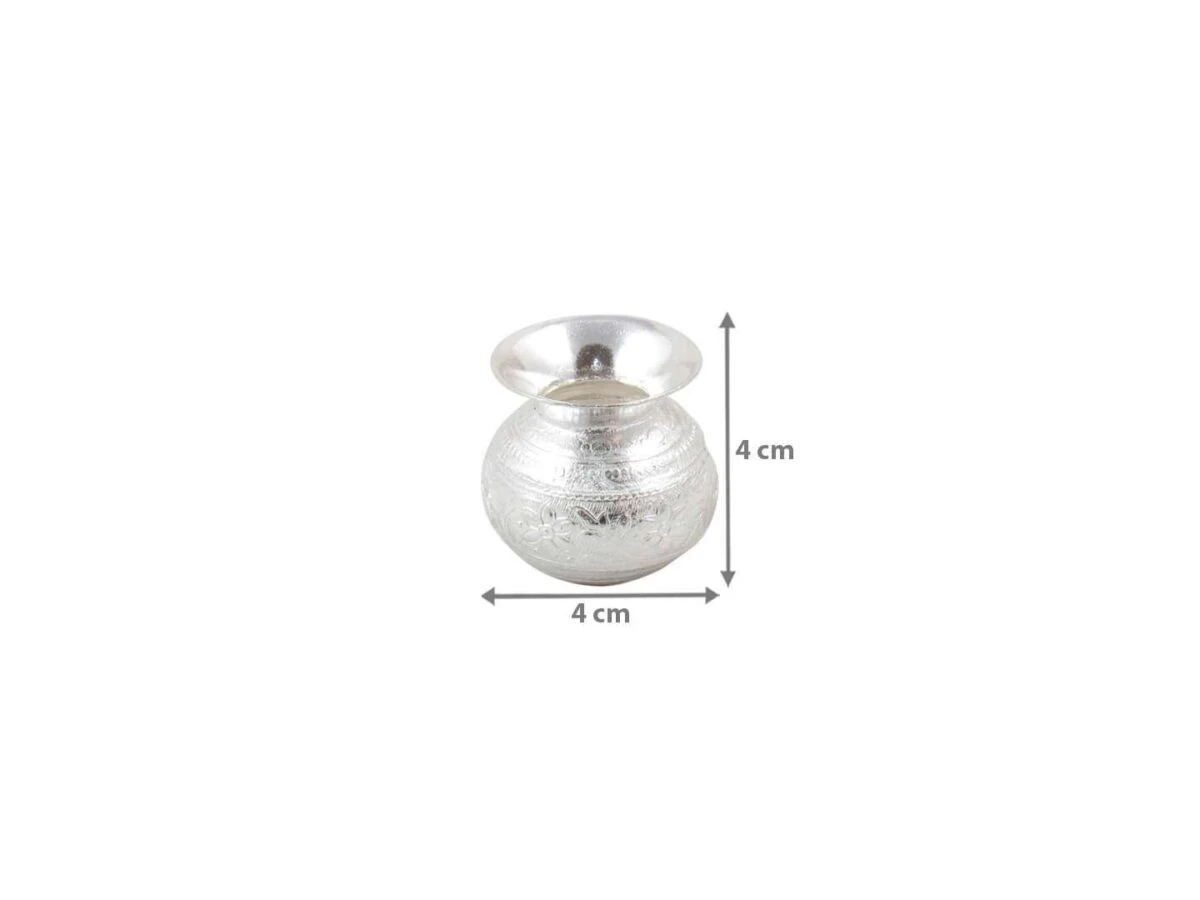 Silver kalash Pooja items silver, Pooja items for home, pooja items for temple, pooja items for gift