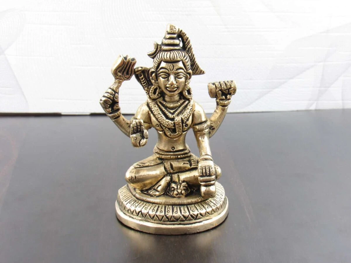 Brass shiva statue brass shiv murti brass shiva idol