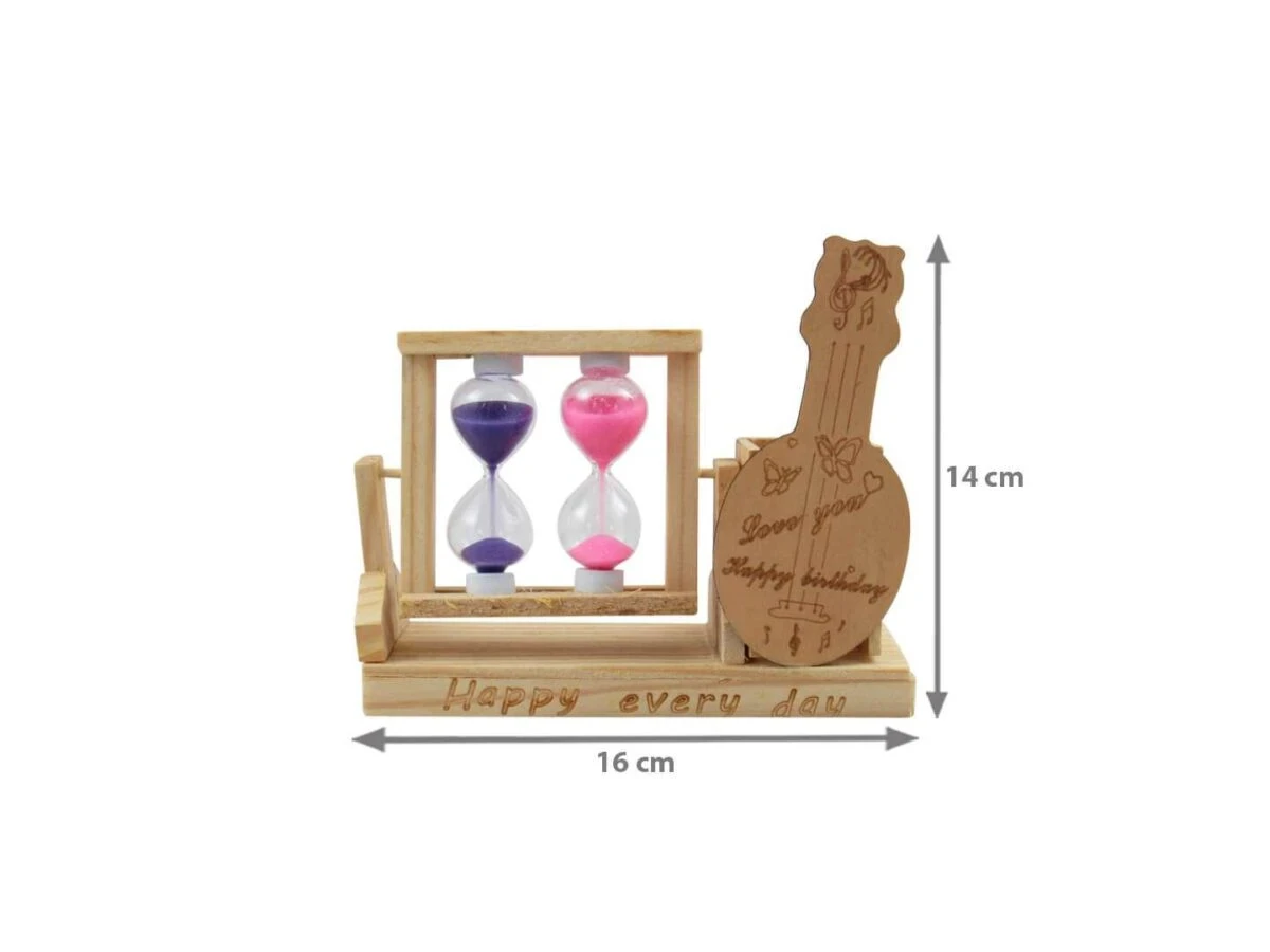 wooden pen stand with clock, pen stand with sand clock, Pen stand with clock, table pen stand with clock, pen stand for office, pen stand for gift, pen stand for office use, pen stand for desk, pen stand for table, pen stand for home, wooden pen stand for office