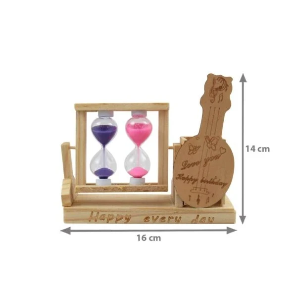wooden pen stand with clock, pen stand with sand clock, Pen stand with clock, table pen stand with clock, pen stand for office, pen stand for gift, pen stand for office use, pen stand for desk, pen stand for table, pen stand for home, wooden pen stand for office