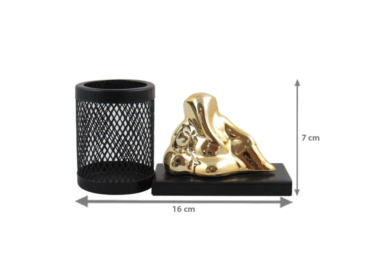 Ganesha Pen Stand, Pen Stand with Ganesha, Pen stand with clock, table pen stand with clock, pen stand for office, pen stand for gift, pen stand for office use, pen stand for desk, pen stand for table, pen stand for home