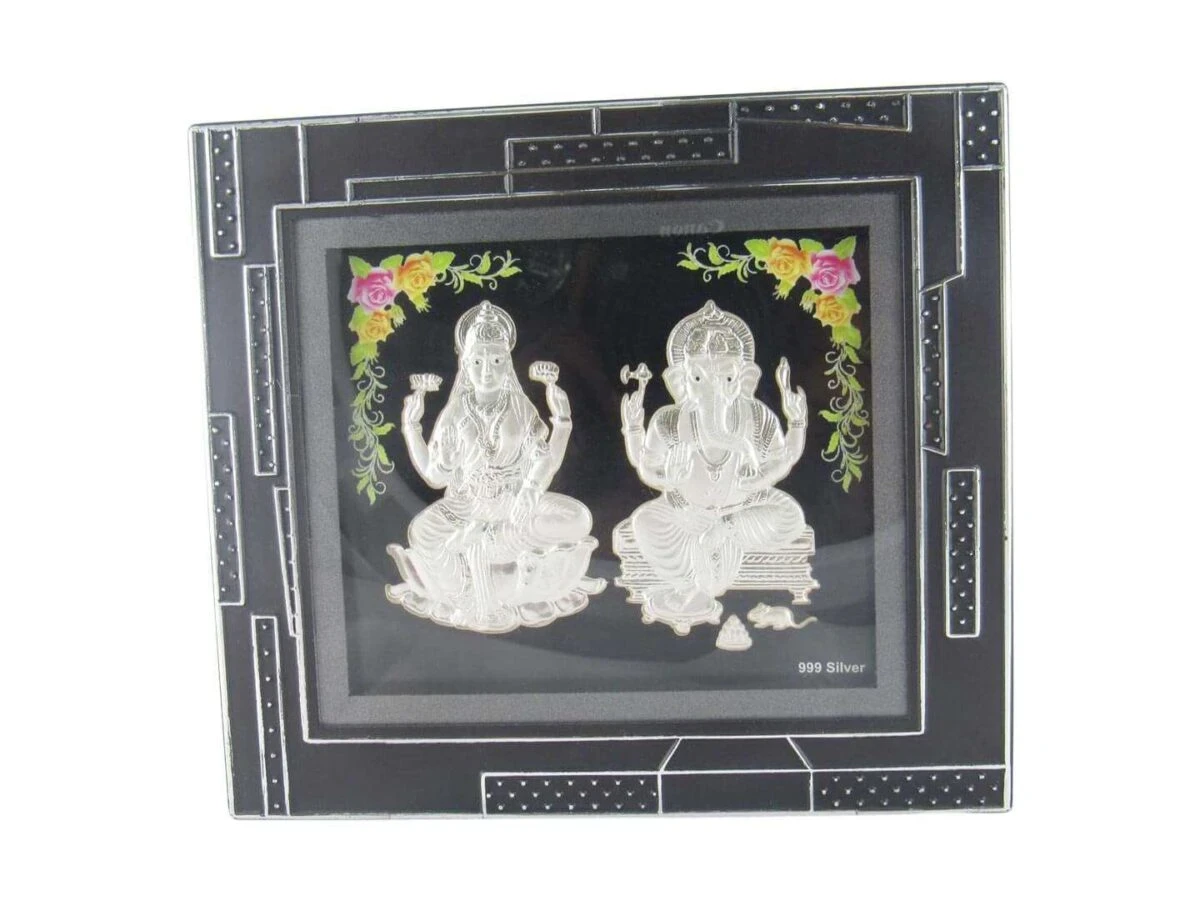 Laxmi ganesh silver frame, silver gift items return gifts for housewarming silver pooja items silver gift articles Lakshmi ganesh photo frames lakshmi Ganesh photo hd lakshmi ganesh photo Diwali laxmi Ganesha photo, laxmi ganesh wooden photo frame, return gifts for Diwali puja, return gifts for housewarming