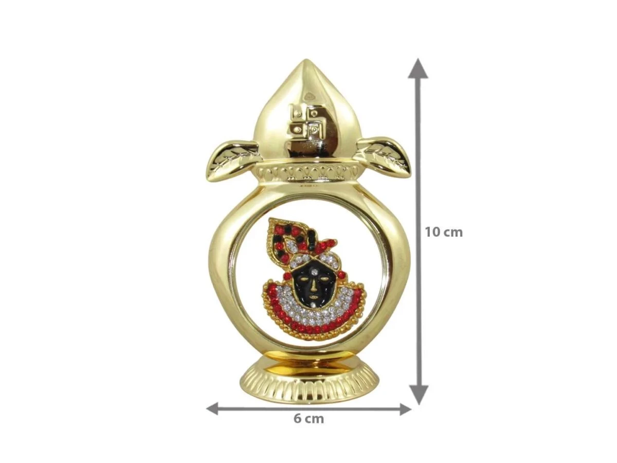 Shreenathji idol for car, Shrinathji statue for car, Shrinathji statue, lord shrinathji statue