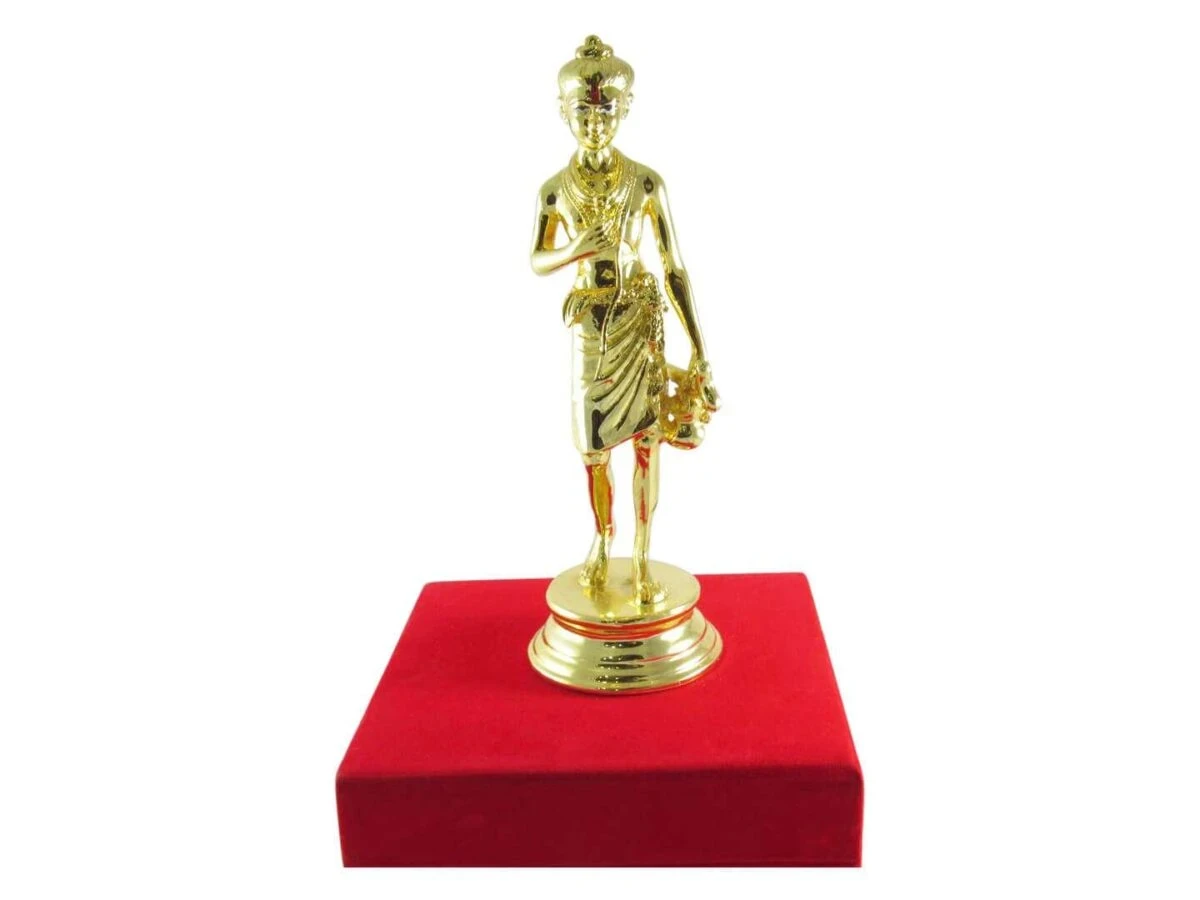 Brass Neelkanth Varni idol brass Swaminarayan statue , brass Swaminarayan Idol, gold plated Swaminarayan Idol, gold plated Neelkanth Varni Idol