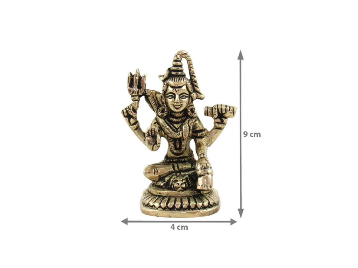 Brass shiva statue brass shiv murti brass shiva idol