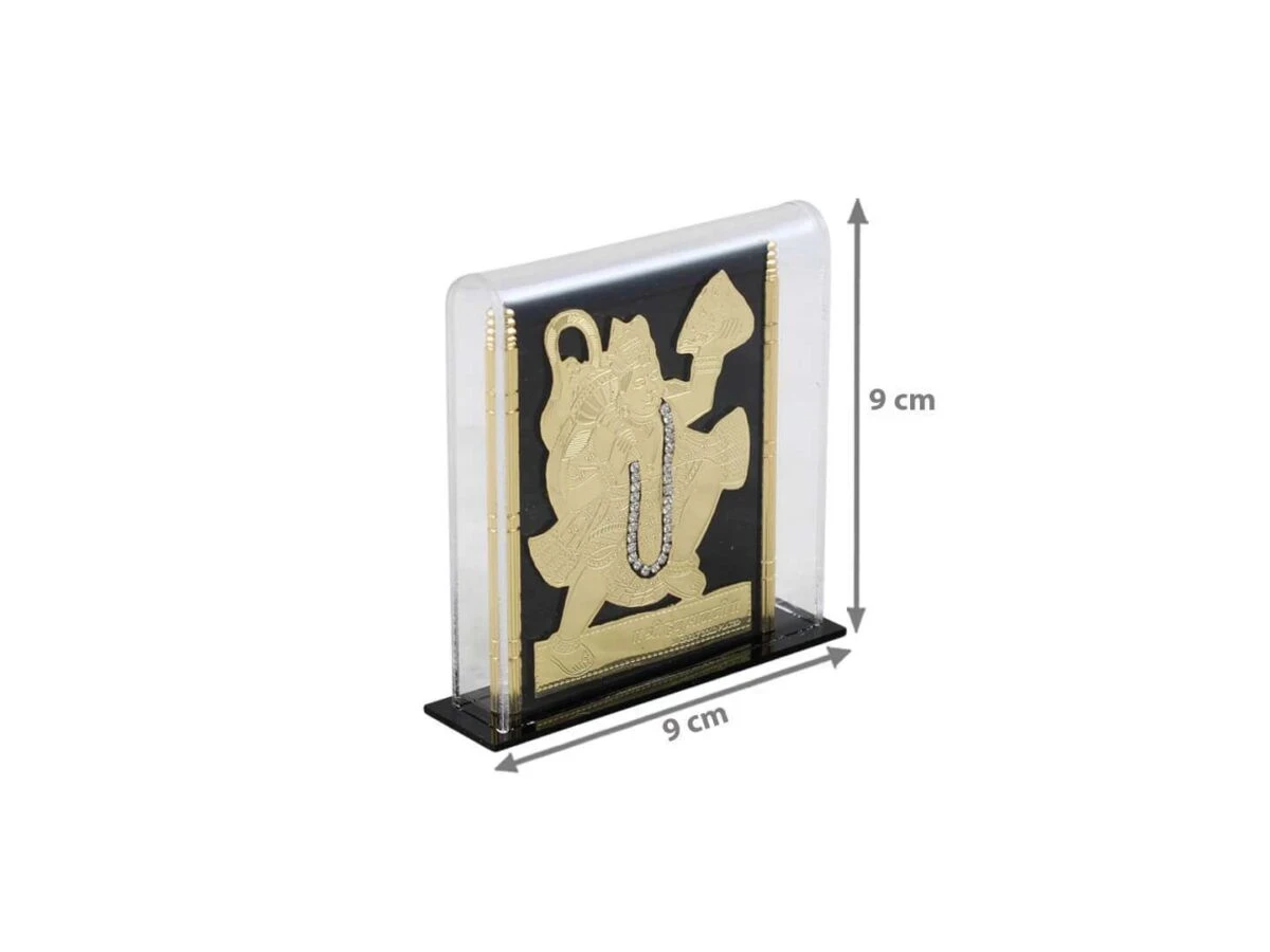 Hanuman Photo frame, hanuman photo with quotes, hanuman photo with frame, hanuman photo with mantra, hanuman photo for home, hanuman photo for drawing, hanuman photo with yantra, hanuman frame with charan paduka, return gifts, Wooden Momento Gift