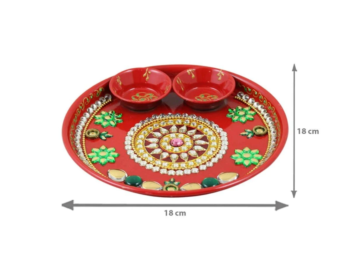 Pooja Thali set, pooja thali silver, pooja thali decoration, Pooja Thali for home, pooja thali set silver, return gifts for housewarming