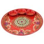 Pooja Thali set, pooja thali silver, pooja thali decoration, Pooja Thali for home, pooja thali set silver, return gifts for housewarming