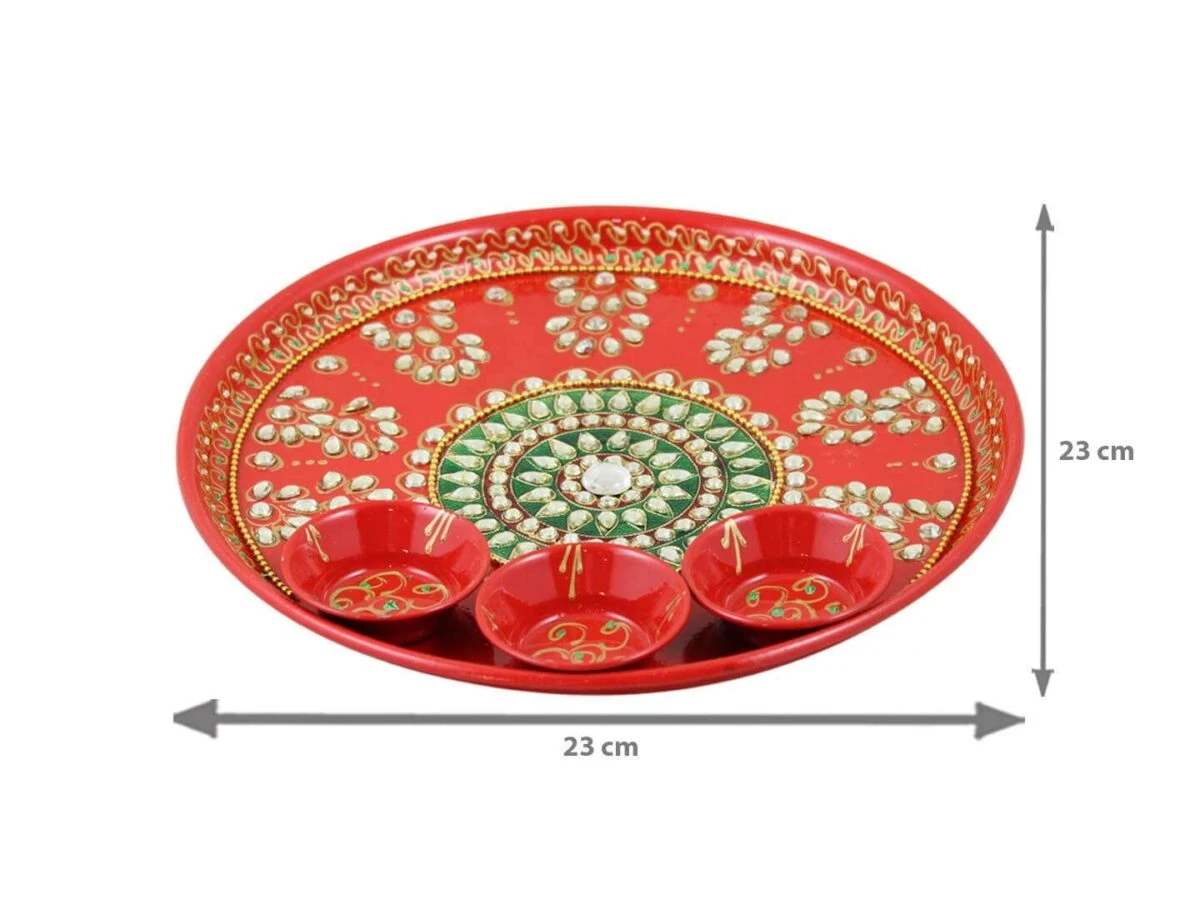 Pooja Thali set, pooja thali silver, pooja thali decoration, Pooja Thali for home, pooja thali set silver, return gifts for housewarming