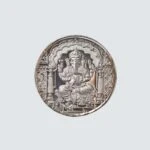 Silver Ganesh Coin, Silver Ganesha Coin, 999 silver Ganesh Coin
