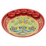 Pooja Thali set, pooja thali silver, pooja thali decoration, Pooja Thali for home, pooja thali set silver, return gifts for housewarming