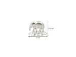 pure silver elephant, pure silver elephant idol, pure silver elephant statue, buy pure silver elephant online, silver elephant statue price, pure silver elephant idol vastu, silver elephant idol puja, silver elephant showpiece