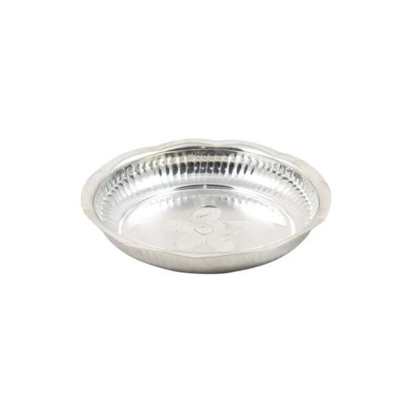 Pure Silver Pooja Thali