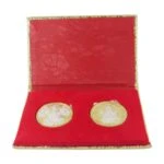 Silver coin Lakshmi Ganesh ji, laxmi Ganesh Silver coin, silver coin laxmi ganesh, silver ganesh Lakshmi coin, Silver Ganesh Coin