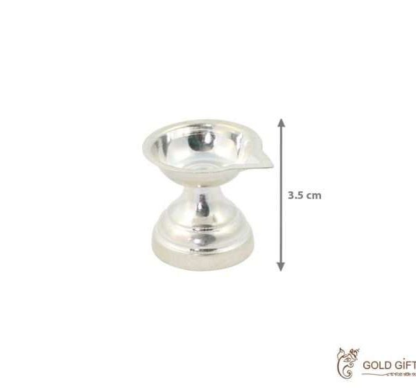 Pure silver diya, pure silver diya for pooja, pure silver diya set, pure silver diya stand, silver diya lamp, pure silver pooja items for gift, silver items for pooja room