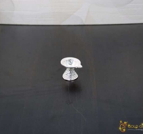 pure silver small diya, Pure silver diya, pure silver diya for pooja, pure silver diya set, pure silver diya stand, silver diya lamp, pure silver pooja items for gift, silver items for pooja room