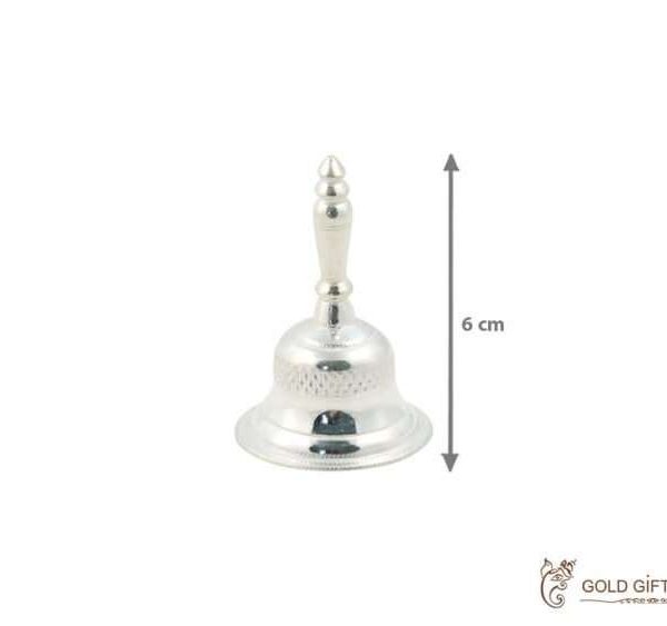 pure silver pooja bell silver pooja bell Pure silver ghanti, silver pooja ghanti, silver ghanti, pure silver pooja items, pure silver gift items, pure silver gift items for marriage, pure silver gift items for housewarming, pure silver gift articles