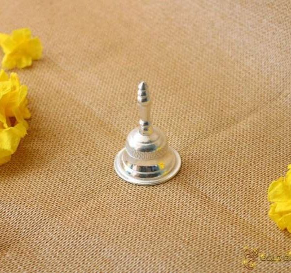 pure silver pooja bell silver pooja bell Pure silver ghanti, silver pooja ghanti, silver ghanti, pure silver pooja items, pure silver gift items, pure silver gift items for marriage, pure silver gift items for housewarming, pure silver gift articles