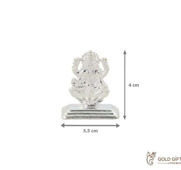 Pure silver Lakshmi idol, pure silver laxmi murti, pure silver lakshmi ganesh idol, silver lakshmi statue, pure silver pooja items, pure silver gift items, pure silver gift items for marriage, pure silver gift items for housewarming, pure silver gift articles