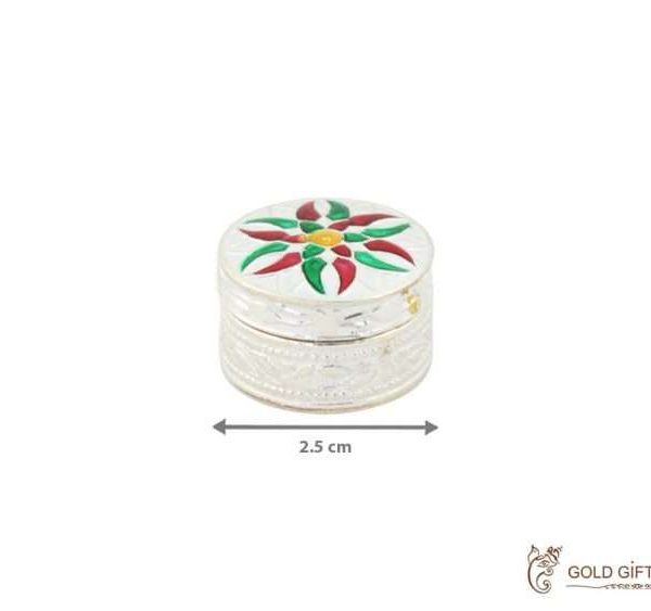 pure silver Sindoor box, pure silver sindoor dani, silver sindoor dibbi, silver sindoor dabbi, silver kumkum dabbi, silver kumkum box, pure silver pooja items for gift, silver items for pooja room,