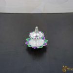 Silver kankavati, pure silver kankavati, pure silver kumkum holder, silver haldi kumkum holder, silver sindoor daan, silver sindoor dani, pure silver pooja items for gift, silver items for pooja room