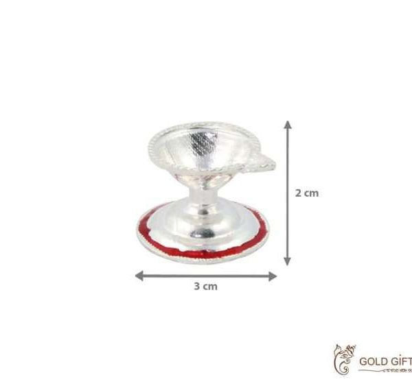 pure silver small diya, Pure silver diya, pure silver diya for pooja, pure silver diya set, pure silver diya stand, silver diya lamp, pure silver pooja items for gift, silver items for pooja room