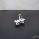 Silver kankavati, pure silver kankavati, pure silver kumkum holder, silver haldi kumkum holder, silver sindoor daan, silver sindoor dani, pure silver pooja items for gift, silver items for pooja room