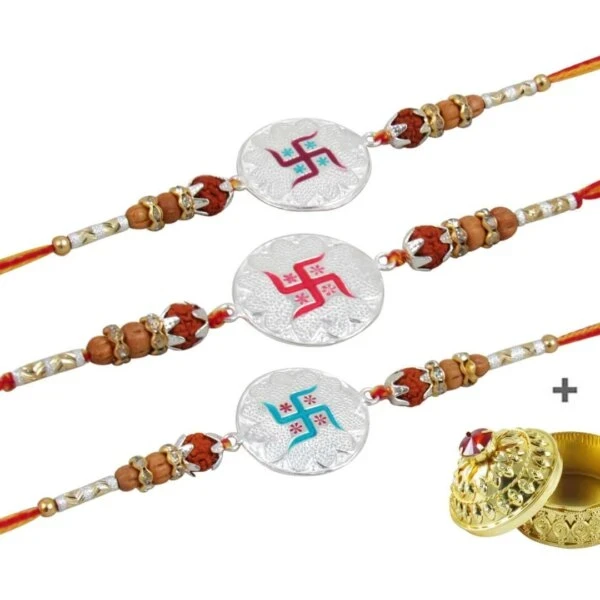 swastik rakhi, swastik symbol rakhi, swastika rakhi, rakhi for brother, rakhi for brother and bhabhi, rakhi set for brother, rakhi set of 3, rakhi for bhaiya and bhabhi, rakhi for bhaiya, rakhi for sister, rakhi set for brother, silver rakhi for bhai, silver rakhi for men, silver rakhi bracelet for brother, silver rakhi for brother, silver rakhi for bhaiya, silver rakhi for raksha bandhan, fancy silver rakhi, silver rakhi with thread, rakshabandhan rakhi, rakhi for brother set of 2, rakhi for brother silver, sterling silver rakhi, pure silver rakhi, pure silver rakhi for brother, pure silver rakhi for bhai, pure silver rakhi bracelet for brother, rakhi combo set, bhai bhabhi rakhi set, silver rakhi with rudraksha