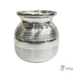 Silver kalash for pooja, pure silver kalash, pure silver kalasam, silver lota for pooja, pure silver pooja items, pure silver gift items, pure silver gift items for marriage, pure silver gift items for housewarming, pure silver gift articles