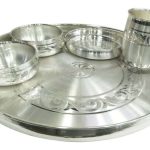 Pure silver dinner set, Pure silver dinner set for baby, Pure silver dinner plate, pure silver dining set, Pure silver dinnerware, silver dinner set, Silver dinner plate, silver dinnerware set, silver dinner plate set, silver dinner thali