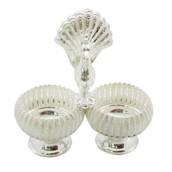 pure silver Sindoor box, pure silver sindoor dani, silver sindoor dibbi, silver sindoor dabbi, silver kumkum dabbi, silver kumkum box, pure silver pooja items for gift, silver items for pooja room,Silver kankavati, pure silver kankavati, pure silver kumkum holder, silver haldi kumkum holder, silver sindoor daan, silver sindoor dani