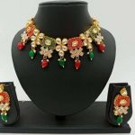 kundan pearl choker necklace kundhan pearl necklace set kundan necklace kundan necklace set kundan necklace for bride kundan necklace set for wedding traditional kundan choker necklace bridal kundan set indian kundan choker necklace kundan studded necklace set necklace for women necklace set for wedding party necklace set for women