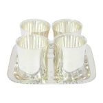 glass set for kitchen, glass set gift, glass set of 6, glass set for water, glass set for juice, glass set for bar, glass sets for drinking, glass set with tray, silver plated glass tray set, glass set for gift