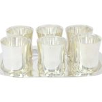 glass set for kitchen, glass set gift, glass set of 6, glass set for water, glass set for juice, glass set for bar, glass sets for drinking, glass set with tray, silver plated glass tray set, glass set for gift