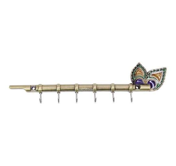 keychain holder, Krishna Flute