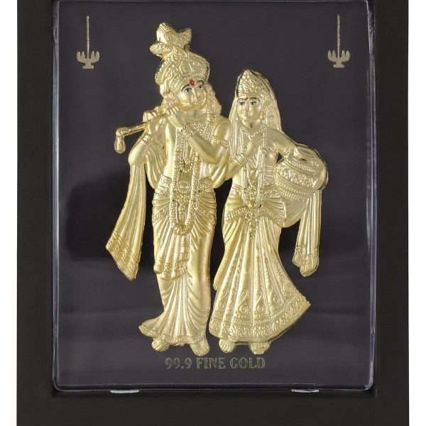 Radha Krishna photo frame, radha Krishna photo frame gift, radha Krishna wooden frame, radha Krishna frame with charan paduka, return gifts for wedding, return gifts for pooja , Wooden Momento Gift