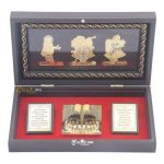 Shreenathji photo frame, shreenathji photo frame nathdwara, shrinathji photo frame, shreenathji frame with charanpaduka, shreenathji photo frame for gift, return gifts for housewarming, return gifts for pooja, Wooden Momento Gift