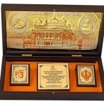 Waheguru photo frame, waheguruji photo frame, golden temple photo frame, golden temple photo vastu, waheguru photo with quotes, golden temple photo with frame, golden temple satnam waheguru, golden temple photo with quotes, waheguru wooden photo frame, return gifts for wedding, return gifts for pooja, Wooden Momento Gift