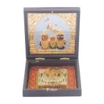 Jagannath photo frame, lord jagannath photo frame, jagannath puri photo, jagannath wooden photo frame, jagannath frame with charan paduka, jagannath wooden idol, return gifts for housewarming, Wooden Momento Gift