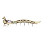 Peacock Key Holder, keychain holder, Krishna Flute