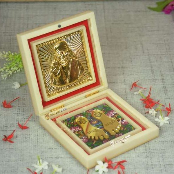 Sai baba photo frame, Sai baba photo with quotes, sai baba photo frame hd, sai baba picture frames, sai baba 3d photo frame, sai baba photo with frame, shirdisai baba photos with quotes, sai baba photo hd, sai baba frame with charan paduka, return gifts for housewarming , return gifts for pooja, Wooden Momento Gift