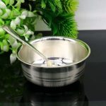 pure silver bowl for baby, Silver bowl for pooja, silver bowl for gift, Silver bowl for babies, pure silver bowl for annaprasana, silver parsadam bowl, pure silver katori, silver katori for baby, silver katori set