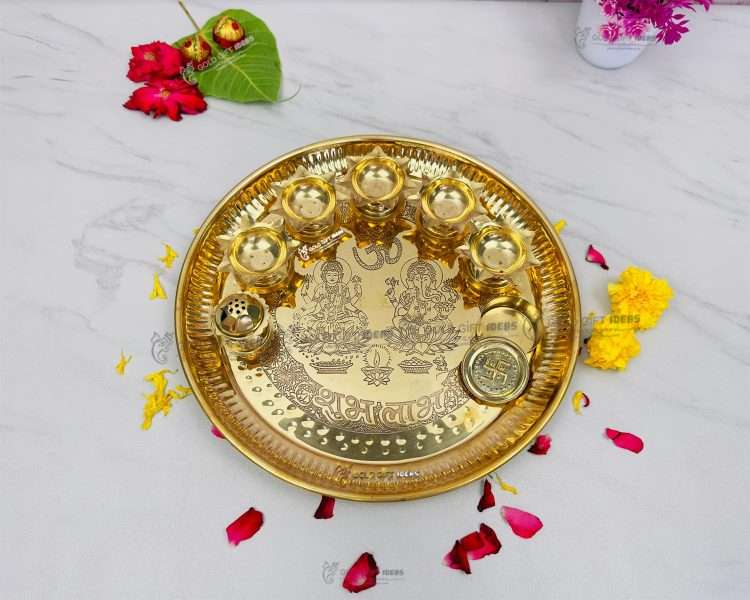 https://www.goldgiftideas.com/wp-content/uploads/2023/10/10-Inch-Brass-Premium-Laxmi-Ganesh-Pooja-Aarti-Thali-Set-2.jpg