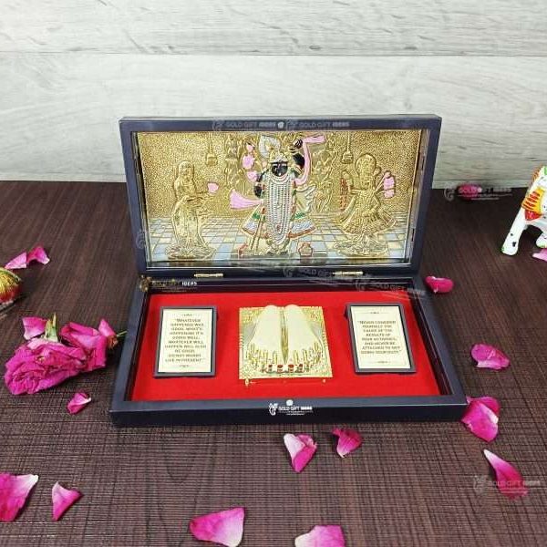 Shreenathji photo frame, shreenathji photo frame nathdwara, shrinathji photo frame, shreenathji frame with charanpaduka, shreenathji photo frame for gift, return gifts for housewarming, return gifts for pooja, Wooden Momento Gift