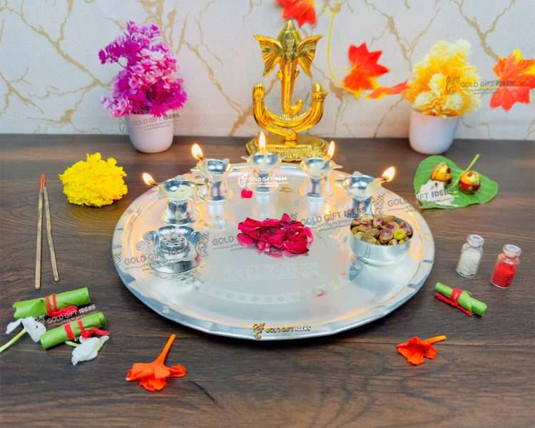 Amazon.com: Satvik 12 Pc Multicolored Metal Designer Lakshmi Diya for  Diwali Decoration. Dia Deepak Oil Lamp for Indoor and Outdoor Vilakku for  Puja Pooja Traditional Indian Housewarming Return Gift Item : Home