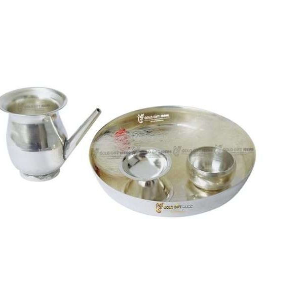 Pooja Thali set, pooja thali silver, pooja thali decoration, Pooja Thali for home, pooja thali set silver, pooja thali for wedding, pooja thali for mandir, pooja thali for Diwali, pooja thali for karva chauth, pooja thali gift set, pooja thali set gold plated pooja thali set for wedding silver thali set for pooja, return gifts for housewarming