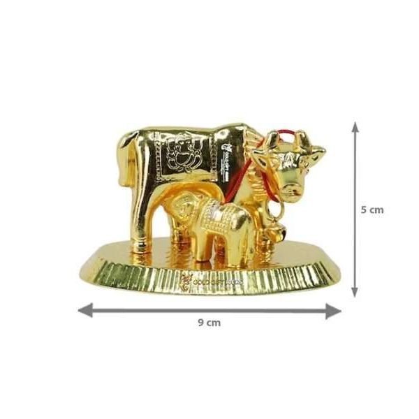 White metal cow and calf cow and calf statue cow and calf idol vastu cow and calf statue in pooja room white metal cow and calf statue white metal small cow