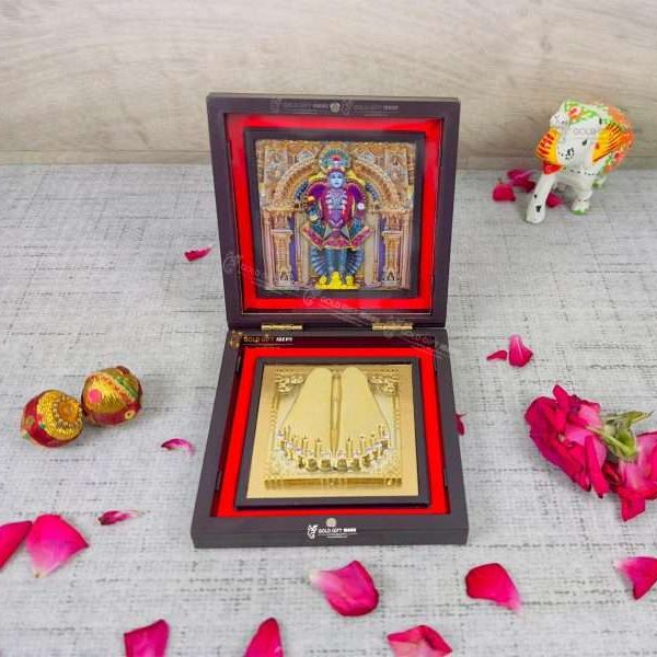 Swaminarayan photo frame momento gift swaminarayan photo frame sri pramukh swami charan paduka photo frame for gift
