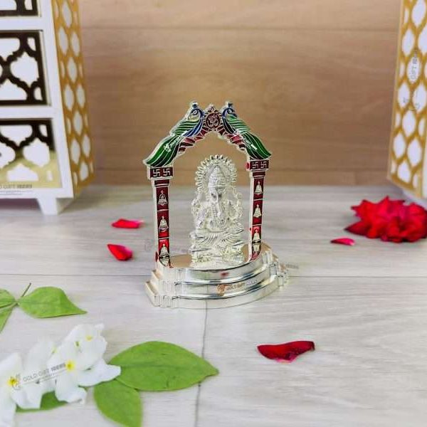 White metal ganesh idol, white metal statue, ganesha idol for home, ganesha idol for office, ganesha idol gift, ganesha murti for car, ganesh statue for temple, ganesh statue for gift, ganesh statue for home decoration
